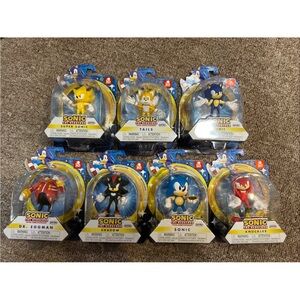 Sonic the Hedgehog Action Figures Jakks Pacific 2.5’